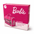 Load image into Gallery viewer, Pet Carrier - Barbie Quilted Vegan Leather with Mesh Window Panels and Glitter Appliques Pink