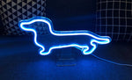 Dachshund Shape Neon Light