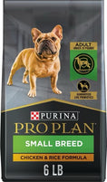 Load image into Gallery viewer, Pro Plan Adult Small Breed Shredded Blend Chicken & Rice Formula Dry Dog Food (6lb)