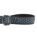 Load image into Gallery viewer, Industrial Geometric Black Velvet Essential Dog Leash