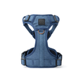 Load image into Gallery viewer, DOGISTRY The NoMad Adjustable Luxe Harness - Denim