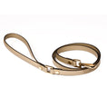 Load image into Gallery viewer, Leather Dog Leash in Mud - Classic, Made in Italy