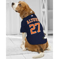 Load image into Gallery viewer, MLB Houston Astros Jose Altuve Mesh Dog Jersey