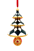 Load image into Gallery viewer, Jubilee Tree Reflector Glass Ornament - Southlake Paws