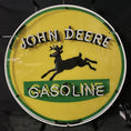Load image into Gallery viewer, John Deere Gasoline Neon Signs