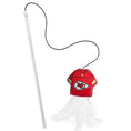 Load image into Gallery viewer, Kansas City Chiefs Team Jersey Wand With Catnip