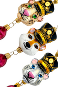Load image into Gallery viewer, KRG Animal Generals Polish Glass Christmas Garland