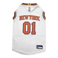 Load image into Gallery viewer, NBA New York Knicks Road Basketball Dog Jersey