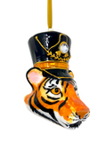 Load image into Gallery viewer, KRG Bengal Tiger Head Polish Glass Ornament