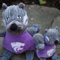 Load image into Gallery viewer, NCAA Kansas State University, Willie the Wildcat Knottie® Plush Dog Toy - image 7