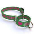 Load image into Gallery viewer, Personalized Solid Colored Martingale Collar