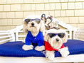 Load image into Gallery viewer, Parisian Pet 'Polo' Dog & Cat T-Shirt – Trendy Cotton Polo, Comfortable & Lightweight – Blue