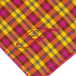 Personalized Dog Bandana Fausta Tartan