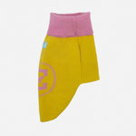 Bespoke Dog Sweater Yellow/Pink Cashmere