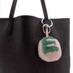 Custom faux fur dog poop bag holder