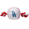 Load image into Gallery viewer, Los Angeles Dodgers Nylon Baseball Rope Toy