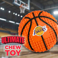 Load image into Gallery viewer, La Lakers Hard Nylon Basketball Chew Toy