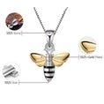 Load image into Gallery viewer, Bee Necklace- 925 Sterling Silver