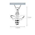 Load image into Gallery viewer, Bee Necklace- 925 Sterling Silver