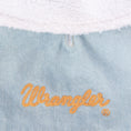Load image into Gallery viewer, Wrangler® Light Denim Dog Jacket with Sherpa Lining
