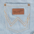 Load image into Gallery viewer, Wrangler® Light Denim Dog Jacket with Sherpa Lining