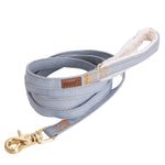 Wrangler® Denim and Sherpa Dog Lead – Light Wash