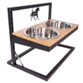 Load image into Gallery viewer, Wrangler® Adjustable Elevated Feeder – Horse & Bison Ornaments