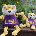 Load image into Gallery viewer, NCAA Louisiana State University, Mike the Tiger Knottie® Plush Dog Toy - image 5