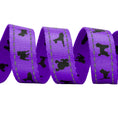 Load image into Gallery viewer, EcoBark Purple Dog Leash- Padded Comfort Grip Leash Dog Pattern - 4ft, 5ft, and 6ft for XS, Small, and Medium Dogs