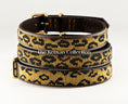 Load image into Gallery viewer, TKC Leopard Beaded Dog Collar