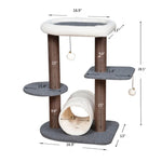 Lifted Multifunctional Cat Tree