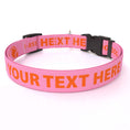Load image into Gallery viewer, Personalized Solid Colored Side Release Collar