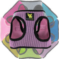 Load image into Gallery viewer, EcoBark Step In Dog Harness - XXXS to Small Breeds- Reflective Soft Mesh Harness for Teacup, Small Dogs and Puppies / Lilac Pink