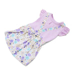 Lilac Cross Back Dress