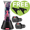 Load image into Gallery viewer, Limited Edition Flower Opal Cordless Clipper with 30W, and 2 Batteries with Free Grip by Heiniger