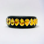 Liz Big Dog Collar Metallic Sunshine