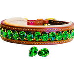 Liz Dog Collar Fern Green