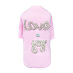 Love n Joy Dog Tee Ivory