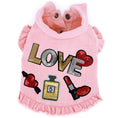 Load image into Gallery viewer, Love Potion #5 Denim Dog Jacket alternate view
