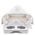 Load image into Gallery viewer, Luxury Dog Bed, Grace Kelly, Pure White