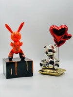 Contemporary Balloon Rabbit Statue