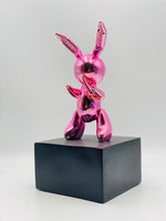 Luxury Pink Rabbit Balloon Sculpture