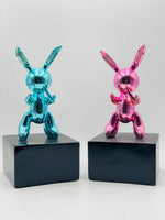 Luxury Pink Rabbit Balloon Sculpture