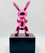 Luxury Pink Rabbit Balloon Sculpture