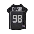 Load image into Gallery viewer, NFL Las Vegas Raiders Maxx Crosby Striped Mesh Dog Jersey