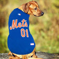 Load image into Gallery viewer, New York Mets MLB Dog Jersey - Official Baseball Pet Fan Apparel