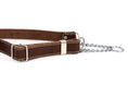 Load image into Gallery viewer, Martingale Chocolate Leather Dog Collar - image 2