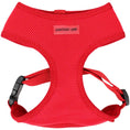 Load image into Gallery viewer, Parisian Pet 'Freedom Harness' for Dogs & Cats – Adjustable, Comfortable Red Dog Harness, Durable Design