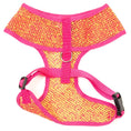 Load image into Gallery viewer, Parisian Pet 'Sport Net Harness' for Dogs & Cats – Comfortable & Adjustable Pet Apparel, Pink Yellow