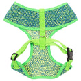 Load image into Gallery viewer, Parisian Pet 'Sport Net Harness' for Dogs & Cats – Comfortable Green & Blue Mesh Dog Harness-Saint Patrick's Day